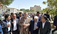 بازدید وزیر بهداشت از طرح توسعه بیمارستان پورسینا آشخانه